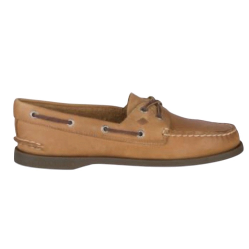 Sperry Top-Sider Men's Authentic Original Boat Shoes Leather Sahara Size 11